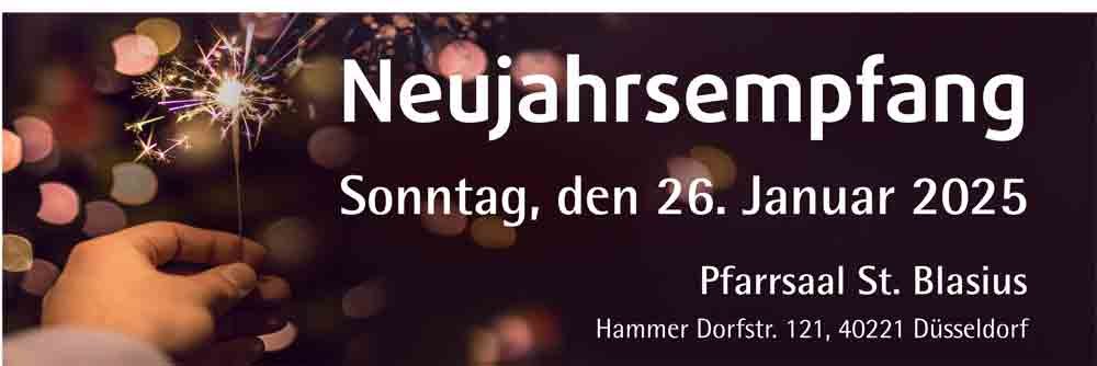 Neujahrsempfang (c) kath. Kirchgemeinde St. Bonifatius Düsseldorf